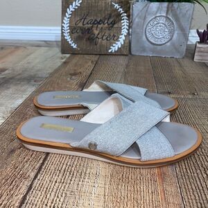 Louise et Cie Adalla Slide Sandals Flats Crossover